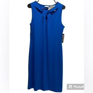 NWT blue dress size m New York & Company